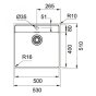 Кухонна мийка Franke Maris MRX 210-50 TL 127.0598.750 - 2