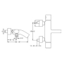 Смеситель для ванны Jacob Delafon Talan E10105RU-CP - 2