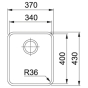 Кухонна мийка Franke Aton ANX 110-34 122.0204.647 - 2