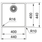 Кухонна мийка Franke Maris MRX 110-40 122.0598.646 - 2