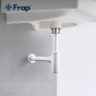 Сифон для раковины Frap под донный клапан, латунь, белый F82-6 - 2