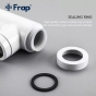 Сифон для раковины Frap под донный клапан, латунь, белый F82-6 - 4