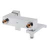 Смеситель для ванны с коротким изливом Koer KB-41007-01 хром (KR3454) - 3