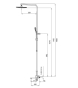 Душова система Koer KB-56009-05 чорний (KR3507) - 10
