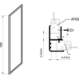Душовий куточок Ravak Supernova APSS- 90 198 TRANSPARENT 940701R2Z1 - 2