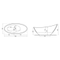 Ванна акриловая Polimat Zoe 180x80 ZOE407 - 2