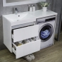 Тумба Fancy Marble Jamaica L з умивальником Amelia 1250, Jamaica L (Jamaica + Amelia 1250) - 3