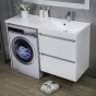 Тумба Fancy Marble Jamaica R з умивальником Amelia 1250, Jamaica R (Jamaica + Amelia 1250) - 1