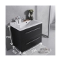 Тумба Fancy Marble Goa 80 з умивальником Dallas, Goa 80 (ШН-72 + 1108101) - 2