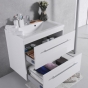 Тумба Fancy Marble Goa 80 з умивальником Dallas, Goa 80 (ШН-72 + 1108101) - 3