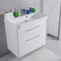 Тумба Fancy Marble Devon 80 с умывальником Carla 800C, Devon 80  (ШН-Carla 800 +  3508101) - 1