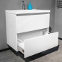 Тумба Fancy Marble Borneo 800 с умывальником Lucia 800 Borneo 800 + 1308101 - 3