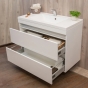 Тумба Fancy Marble Borneo 1000 с умывальником Lucia 1000, Borneo 1000 + 1310101 - 3