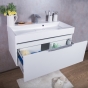 Тумба Fancy Marble Bermuda 1 з умивальником Ashley 900, Bermuda 1 (Bermuda 1 + 2809101) - 2