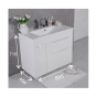 Тумба Fancy Marble Bermuda 2 с умывальником Amelia 900, Bermuda 2  (Bermuda 2 +  0709101) - 2