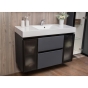 Тумба Fancy Marble Barbados 3 с умывальником Nadja, Barbados 3 (ШН-82 +  0212101)B - 1