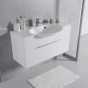 Тумба Fancy Marble Sumatra 980 з умивальником Carme 980, Sumatra 980 (ШН-980 + 3410101) - 1