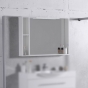 Дзеркальна шафа Fancy Marble з діодним підсвічуванням ШЗ-980 - 1