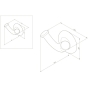 Двойной крючок для полотенец AM.PM Like A8035600 - 5