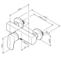 Змішувач для душу AM.PM Spirit 2.1 F71A20000 - 5