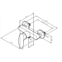 Смеситель для душа AM.PM Tender F45A20000 - 2