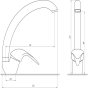 Смеситель для кухни EcoMix GEZ-WHITE-203S 8694900304189227 - 000012256 - 3