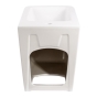 Биде напольное Qtap Tern QT1744003CW - 3