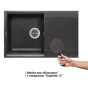 Кухонна мийка Lidz 790x495/230 GRF-13 (LIDZGRF13790495230) LIDZGRF13790495230 - 3