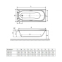 Ванна Excellent Sekwana 1500х700 WAEX.SEK15WH - 2