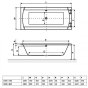 Ванна Excellent Crown ІІ 1800x800 WAEX.CRO18WH - 2