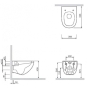 Подвесной унитаз AM.PM Sensation FlashClean C301700WH - 4