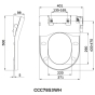 Электронная крышка-биде Clean Care AM.PM CCC7853WH - 2