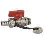 Кран шаровой спускной Ferro ZSU10W - 1