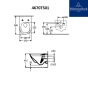 Унитаз подвесной Villeroy & Boch Subway 3.0 TwistFlush безободковый с сиденьем Soft Close (4670TS01) - 4