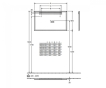 Зеркало в ванную VILLEROY&BOCH More to see 60x120см c подсветкой (A4301200) - 3