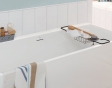 Ванна Villeroy & Boch Subway 3.0 Quaryl 180*80см з ніжками та сифоном (UBQ180SBW2DV-01) - 3
