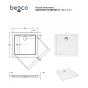 Піддон квадратний BESCO Aquarius 90х90х3/5.5 см (00000009212) - 3