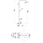 Душова система Nobili ABC (AB87130/30CR) - 2