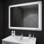 Зеркало Sanwerk Ultra Cosmo White 98*83 LED 2835IR, W ZU0000141 - 2