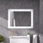 Зеркало Sanwerk Ultra Cosmo White 98*83 LED 2835IR, W ZU0000141 - 4