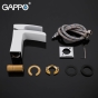 Смеситель на умывальник Gappo Jacob G1007-30 - 4