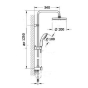 Душова колонна Globus Lux GL-BAR-0101 8694900304189424 - 2