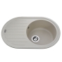Гранитная мойка Globus Lux Ohara слоновая кость 770х500 9694900304195678 - 1