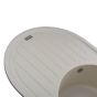 Гранитная мойка Globus Lux Ohara слоновая кость 770х500 9694900304195678 - 3