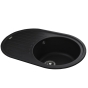 Гранитная мойка Globus Lux Ohara черный 770х500 9694900304195679 - 4