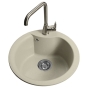 Гранитная мойка Globus Lux Orta слоновая кость 485 9694900304195654 - 1