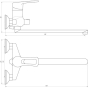 Смеситель для ванны Domino Sirius DSV-208 8694900302977 - 000010456 - 2