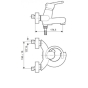 Змішувач для ванни EMMEVI TWIST CR6601 - 2