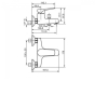Смеситель для ванны EMMEVI NICLA CR89001 - 2