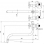 Смеситель для ванны Mixxen Рома MXAL0357BR - 2